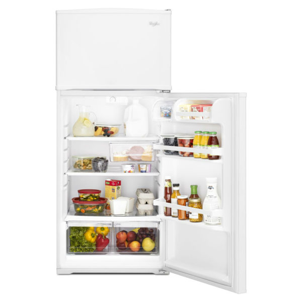 refrigerateur w bas ouvert nourriture